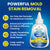 Mold Stain Remover Power Gel Cleaner Heavy Duty Cleaning Solution for Front Loader Washing Machine Seal, Bathroom Grout, Shower, Caulk (7 fl oz)