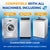 Bastion Washing Machine Cleaner, Deodorizer, & Descaler - 24 pack (One Year Supply)