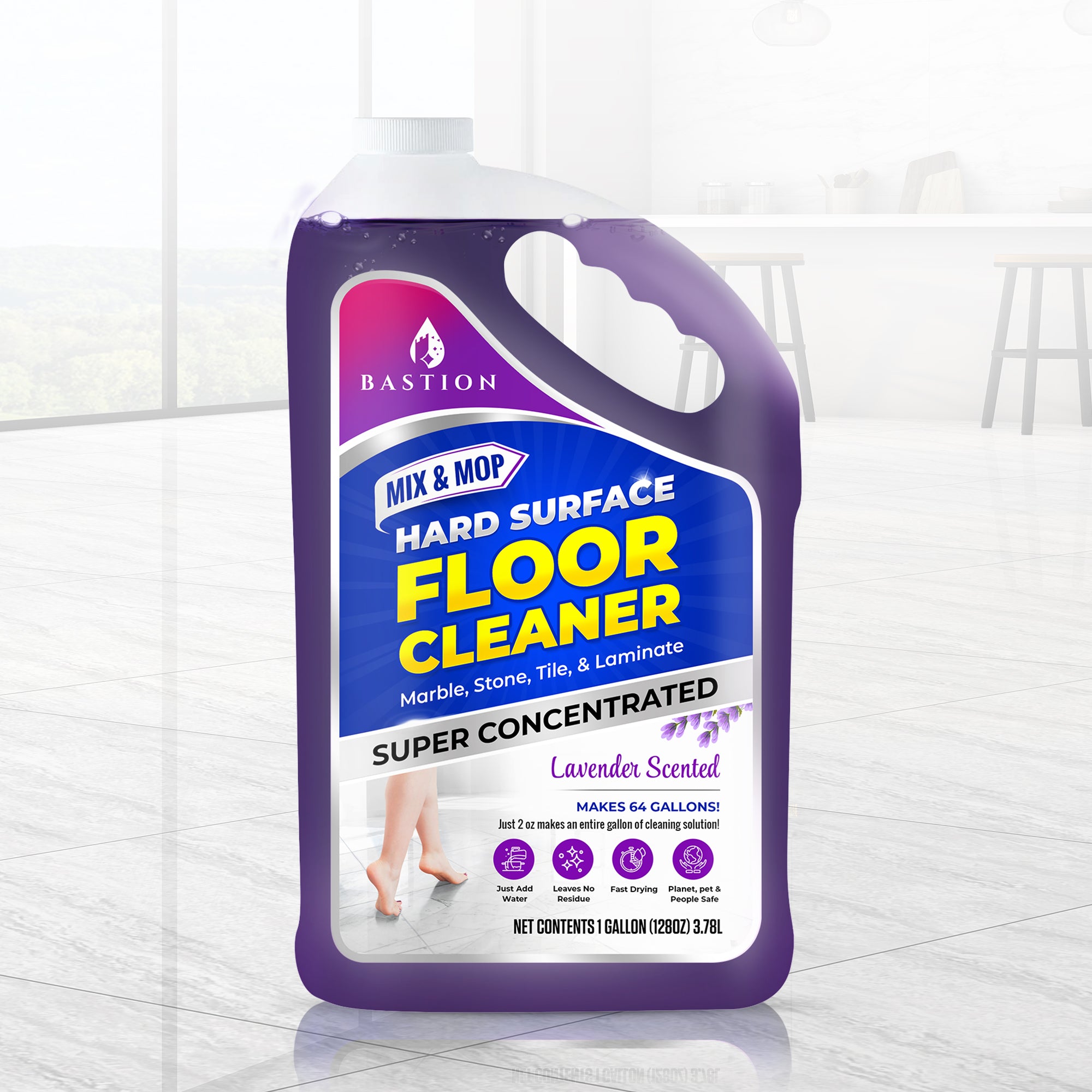 Multi-surface Floor Cleaning Solution, Floor Cleaning Liquid